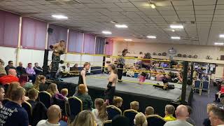 HindDahmerKymera vs JadenLexiStarr House of Pain Wrestling Hucknall 81124 [upl. by Iamhaj]