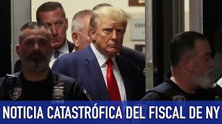 🚨 ¡Trump recibe NOTICIA CATASTRÓFICA del Fiscal de Nueva York [upl. by Lenee]