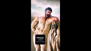 God out of stone  From Sculpture to Painting  Farnese Hercules 2021 [upl. by Yaral]