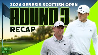 Ludvig Aberg in Command  2024 Genesis Scottish Open Round 3  The First Cut Podcast [upl. by Eustashe]