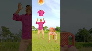 Matching twin brotherr flying body parts vs Eating candy egg amp Catching brown catt funny video😂😀 [upl. by Ivey]