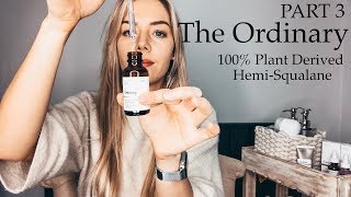 The Ordinary 100 Plant Derived HemiSqualane Review  Vegan amp Cruelty Free Skincare [upl. by Anma]