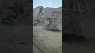 Neom trojena construction works constructionvehicle shortvideo [upl. by Kcirednek]