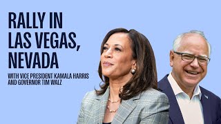 Nevada Rally with Vice President Kamala Harris and Governor Tim Walz [upl. by Yeo]