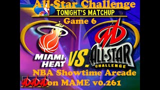 NBA Showtime Arcade AllStar Challenge Game 6 [upl. by Denoting]