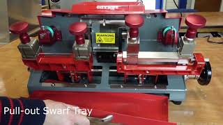 Mortice amp Cylinder Key Cutting Machine [upl. by Assirehc]