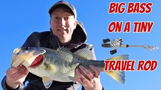 Profishiency Pocket Combo Baitcaster ReviewBig Bass Caught [upl. by Miner920]