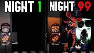 The Roblox FNAF Game That Gets INFINITELY Harder [upl. by Kenon]