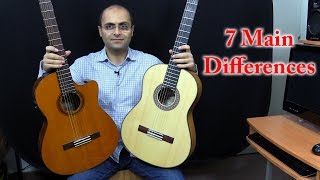 Guitar 106  Flamenco Guitar vs Classical Guitar  English Dr ANTF [upl. by Baptist465]