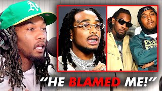 Offset Finally Opens Up Quavo Betrayed Him After TakeOff’s Death [upl. by Eiramanin]