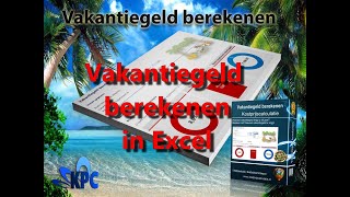 Vakantiegeld berekenen in Excel [upl. by Windy]