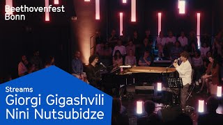 Giorgi Gigashvili amp Nini Nutsubidze  Beethovenfest Streams [upl. by Eudoxia]