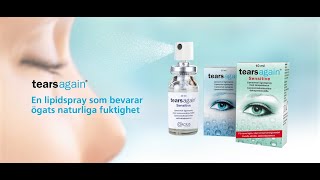 tearsagain® För torra rinnande och trötta ögon [upl. by Fugazy]