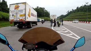 Plaza Tol Karak  Mega Gathering Z900 Malaysia Owners ClubZ9MO 2024 Ulek Beach Resort Dungun [upl. by Chlori]