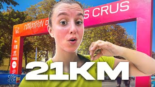 De 0 à 21km  1 Mois Pour Faire Un SemiMarathon 🥵 [upl. by Yrrum]