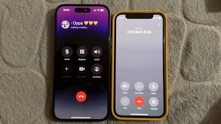 iOS 17 vs iOS 16 Calling Screen [upl. by Shutz]