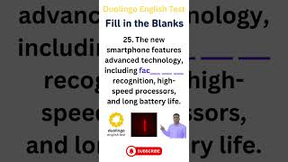 Fill in the blanks for Duolingo English Test PART 13 [upl. by Howe387]