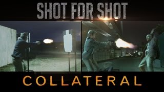 SHOT FOR SHOT quotCollateralquot Alleyway Gunfight Breakdown [upl. by Slaughter]