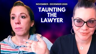 KATIE JOY KNOWS MORE THAN EMILY D BAKER  TATIS LAWYER SALTZY 2020 woacb lawyers [upl. by Fredella]