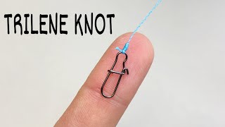 Fishing Knots Trilene Knot  One of the BEST Fishing Knots for Mono or Fluorocarbon Line [upl. by Trakas]