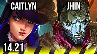 CAITLYN amp Thresh vs JHIN amp Seraphine ADC  Godlike  KR Grandmaster  1421 [upl. by Caspar]