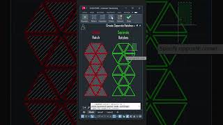 Create Separate Hatches  AutoCAD Tutorial architecture autocad civilengineering [upl. by Cran]