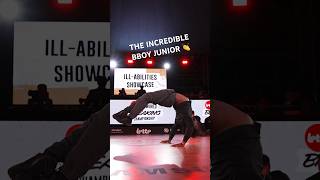 Amazing showcase by legendary bboy Junior 🤯👏 bboy noexcuses inspiration [upl. by Yenreit]