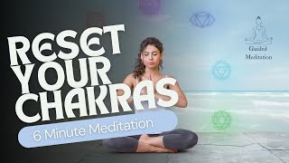 Guided Meditation Chakra Balancing [upl. by Lula49]