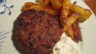 Boeuf Lindstrøm  un steak haché suédois  Recette  21 [upl. by Egarton]