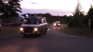 5x Streifenwagen Deutsche Volkspolizei beim LOBT [upl. by Bridge254]