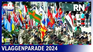 Vlaggenparade in beeld  4DAAGSE 2024 [upl. by Edita]