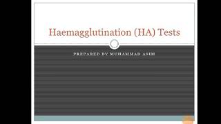 Haemagglutination TestTypes of Haemagglutination test [upl. by Erdied337]