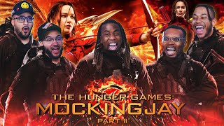 The Hunger Games Mockingjay  Part 2 REACTION [upl. by Leinahtam638]