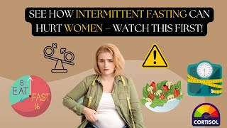 The Hidden Dangers of Intermittent Fasting – Women Watch This  Recent Research  Hormones [upl. by Pierre667]