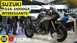 Suzuki GSXS1000GX nome impronunciabile ma MOTO CONCRETA eicma [upl. by Akiraa66]