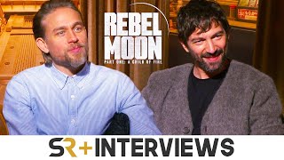 Rebel Moon Interview Michiel Huisman amp Charlie Hunnam On Their Characters amp Inspirations [upl. by Nade]