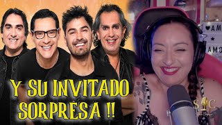 LOS NOCHEROS y SU INVITADO❤️UNA ARMONÍA DE VOCES PERFECTAS❤️cantante ESPAÑOLA REACTION amp ANALYSIS [upl. by Auoz956]