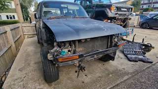 Toyota Land Cruiser HDJ80 Restoration Part 1 [upl. by Odracer729]