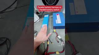 Difference between using a parallel wire harness vs battery switch [upl. by Sumner]