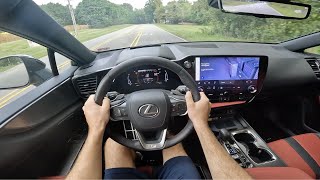 2023 Lexus NX350 F Sport Handling POV Drive Impressions and ASMR [upl. by Nara]