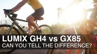 Lumix GH4 vs GX85  GX80  Can you tell the difference [upl. by Ilyk556]