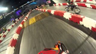 Tim Gajser Onboard video  Indoor SupercrossMotocross Race Stozice 2013 [upl. by Nnairam317]