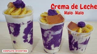 CREAMY Ba Kamo sa HaloHalo TRY THIS  No Need To Cook  Tipid Tips atbp [upl. by Liw]