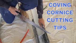 DIY Coving Cornice Cutting Tips for Beginners [upl. by Farlie944]