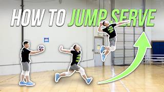 Jump Serve Technique Volleyball Tutorial 20  Toss Footwork Timing [upl. by Killy]