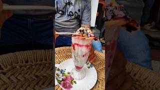 🤯😲Indha OMG Falooda🧋 Vanguna Unlimited Milkshake Ah 💢❓ shorts food streetfood ytshorts [upl. by Lledyr]