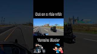 Out on a ride with Yamaha Eluder [upl. by Servais]