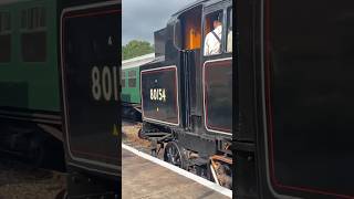 80154 and Sir Archibald Sinclair at Kingscote [upl. by Eeuqram]