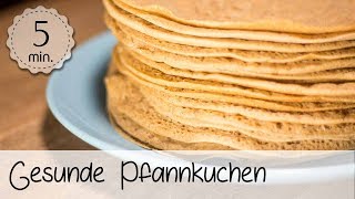 Gesunde Pancakes Vegan  Gesunde Pfannkuchen Vegan  Gesunde Pfannkuchen Rezept  Vegane Rezepte [upl. by Eoz]