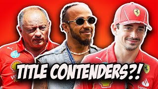 Can Lewis Hamilton make Ferraris Title Contention Dream a Reality  ESPN F1 Unlapped [upl. by Ruenhcs423]